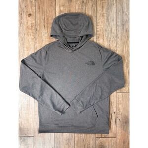 The North Face Men's Medium Hoodie Gray Heather Pullover Sweatshirt Midweight